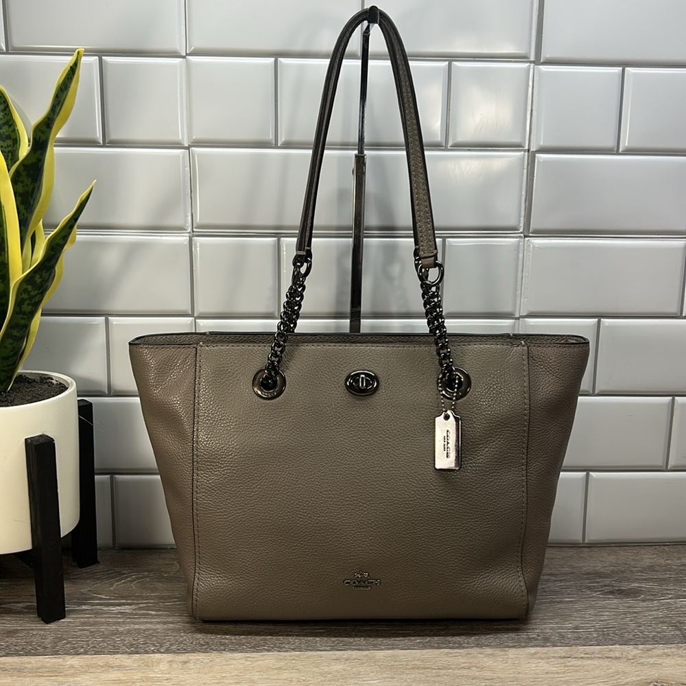 Coach Brown Tote Bag
